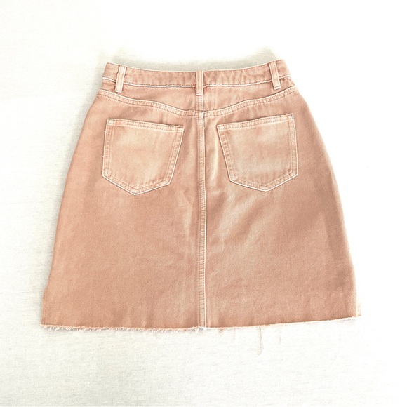 NWT H&M Light Pink Denim Skirt - Picture 5 of 7